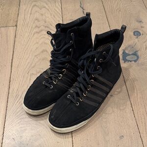 K-Swiss Black High-Top Sneakers